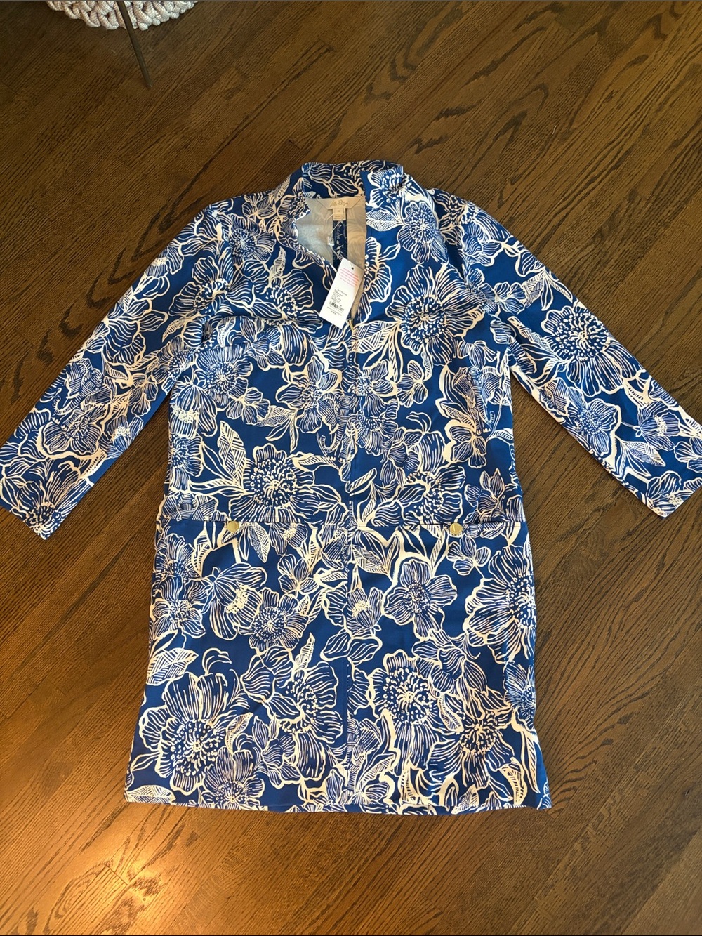 Lilly Pulitzer Rosie Dress Starlight Navy
